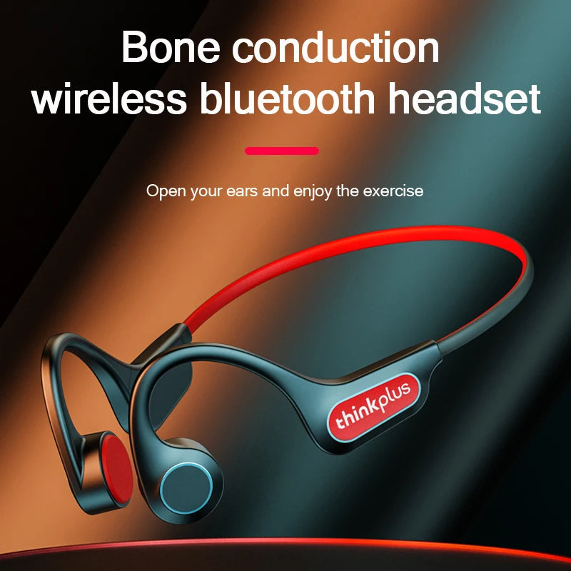 Original  X3 Pro Bone Conduction Headphone Bluetooth 5.3 Wireless Headset Waterproof Ear Hook Sports Earphones with Mic