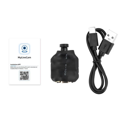 4K HD Mini Camera Wireless WIFI Camera Supports 5X Zoom, Motion Detection, Remote Viewing,120° Live Streaming Nanny DIY Camera